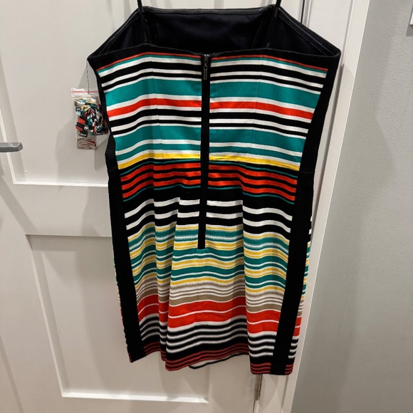 Laundry, strapless, Size 4 multicolor dress - Picture 2 of 4